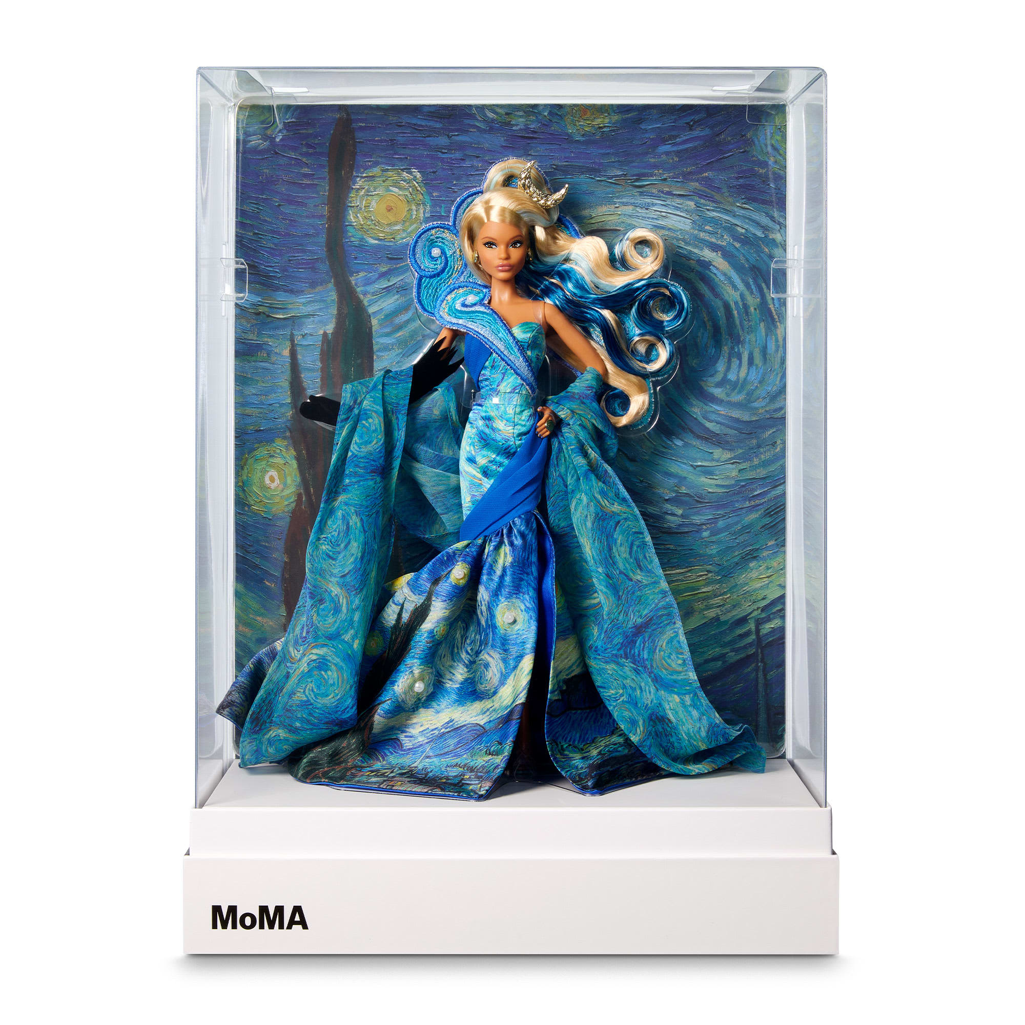 Barbie x MoMA Vincent van Gogh The Starry Night doll - imagen adicional